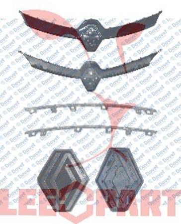 LEEOPART BP43160 Komple On Panjur Seti Clio V [On Panjur+On Panjur Cita Takimi+On Logo]  ####